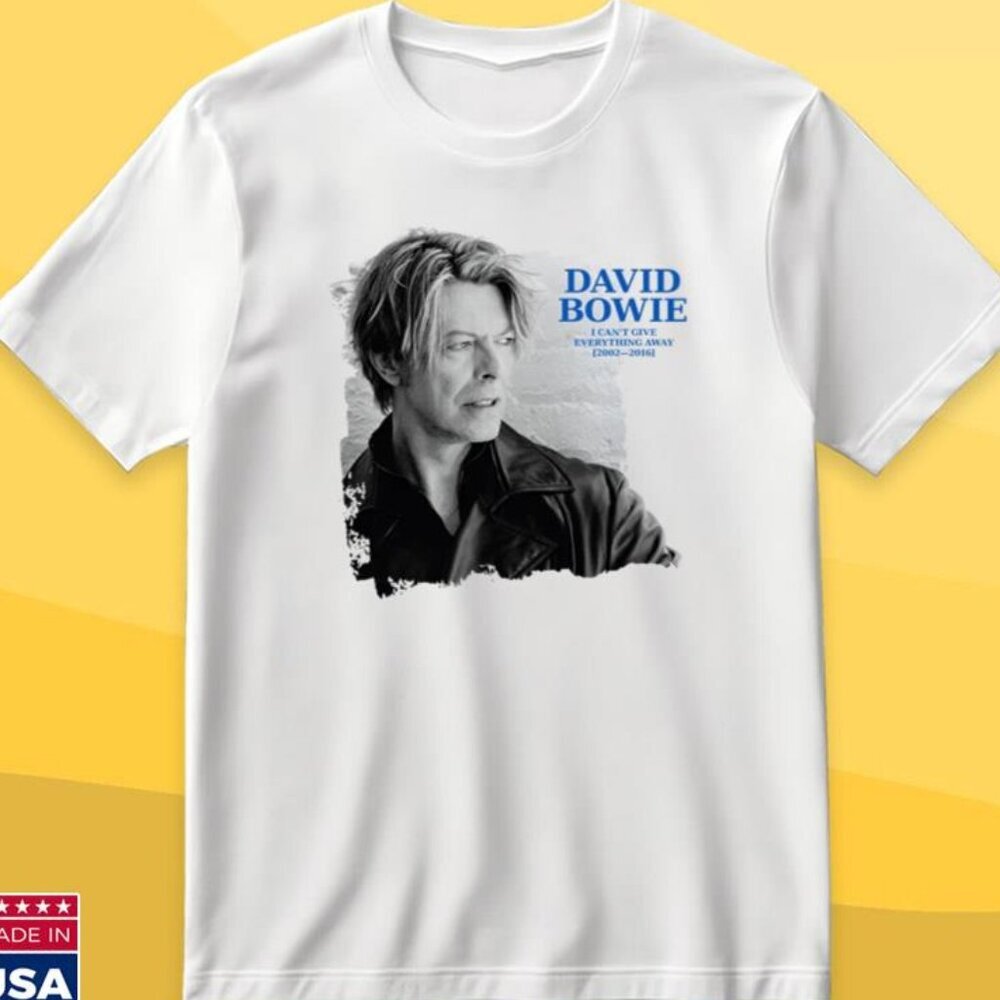 David Bowie I Can’t Give Everything Away Limited T-Shirt 166